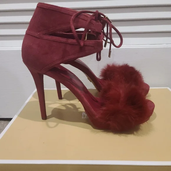 Michael Kors Shoes Brand New Michael Kors Suede Remi Sandal